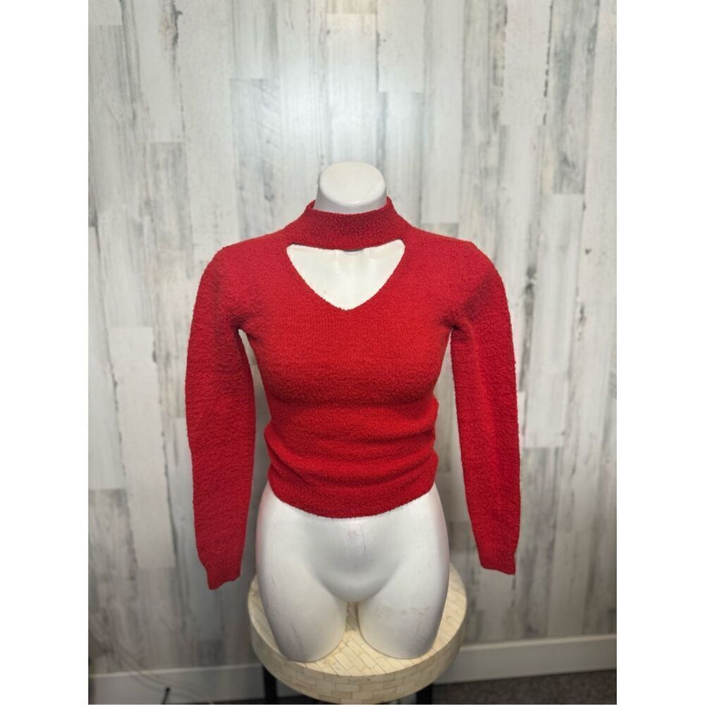 Red sweater 